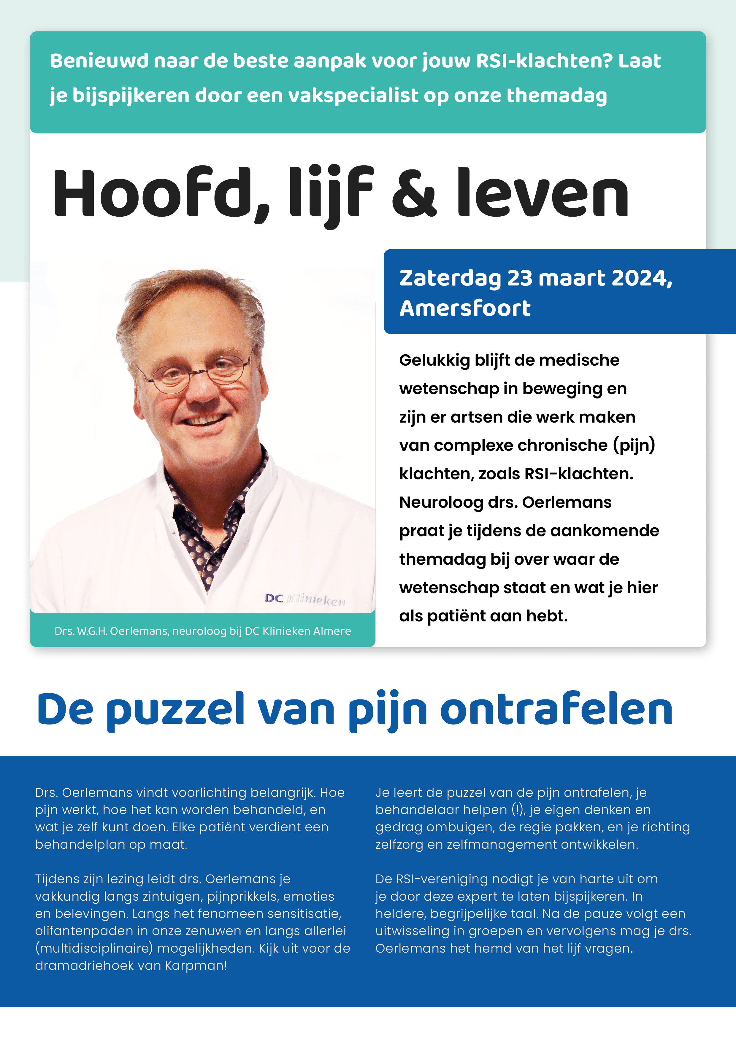 Themamiddag rsi-vereniging 24 maart 2024
