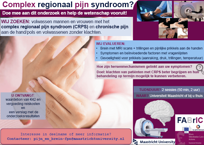 Onderzoek naar CRPS